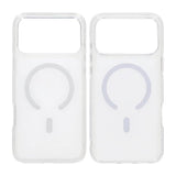 iPhone 17 Pro Max Deksel TPU MagSafe Hvit