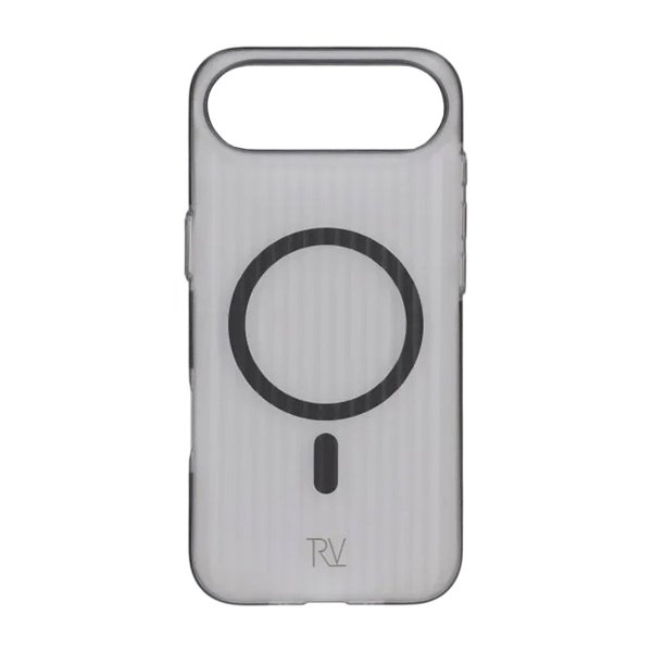Rvelon iPhone Air Deksel Korrugerte MagSafe Grå