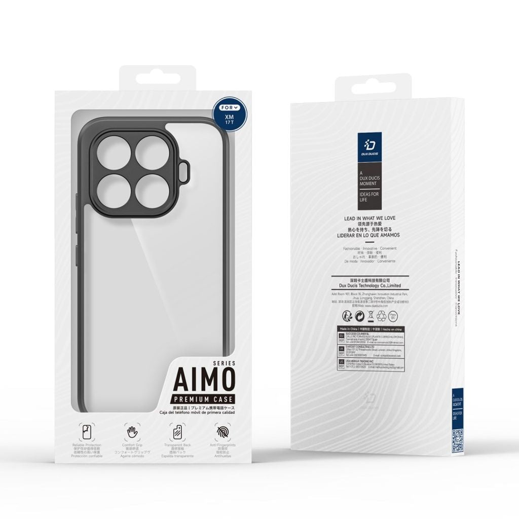 Dux Ducis Xiaomi 17T Deksel Aimo Series Svart