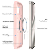 Dux Ducis Google Pixel 9/9 Pro/10/10 Pro/11/11 Pro Deksel Yind Series MagSafe Rosa