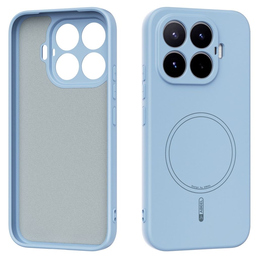 ABEEL Xiaomi 17T Deksel Silikon MagSafe Ljusblå