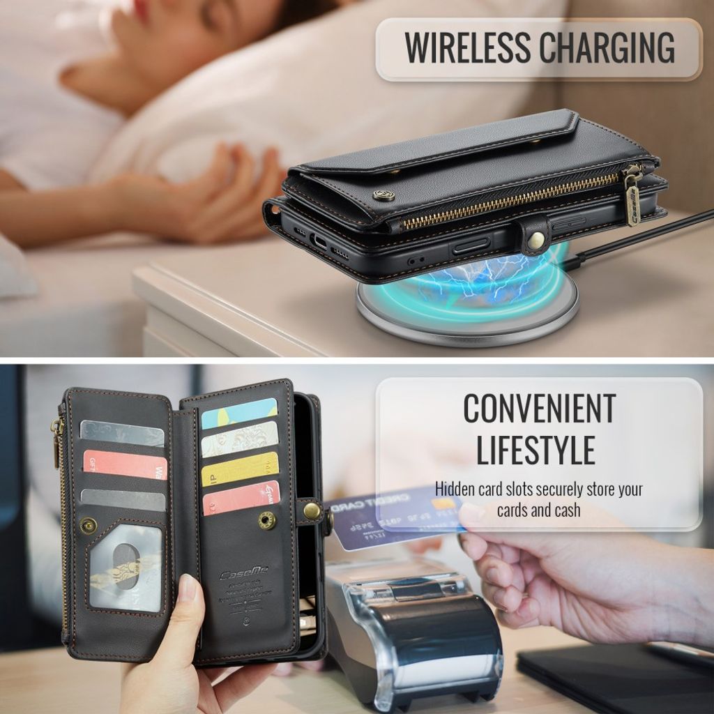 CaseMe iPhone 17 Pro Max/iPhone 18 Pro Max Etui C36 Series Svart