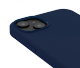 Decoded iPhone 14 Plus Deksel Silicone Backcover Navy Peony
