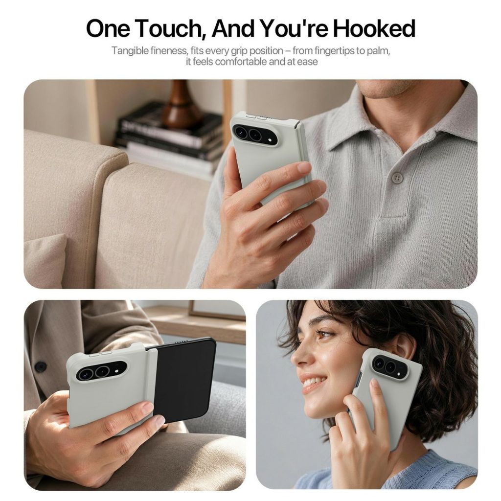 Dux Ducis iPhone Duo Deksel Piel Series MagSafe Beige