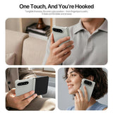 Dux Ducis iPhone Duo Deksel Piel Series MagSafe Beige
