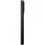 Xqisit iPhone 14 Deksel Silicone Case MagSafe Svart