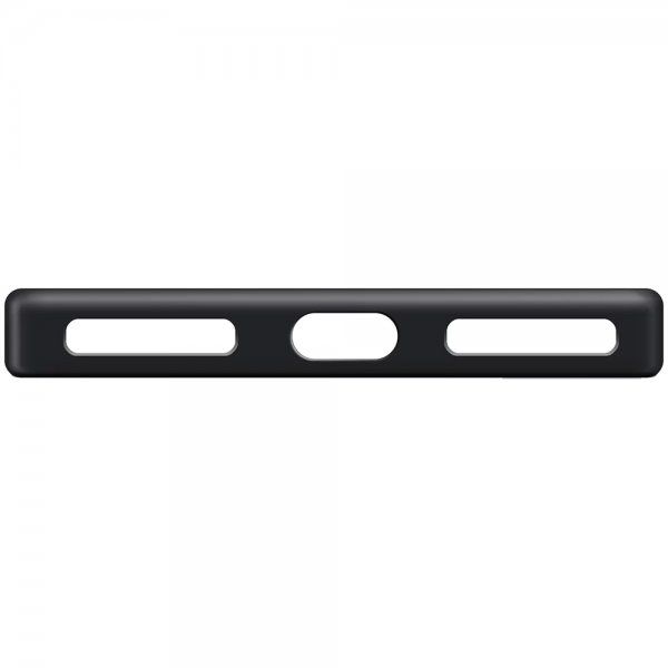Xqisit iPhone 14 Deksel Silicone Case MagSafe Svart