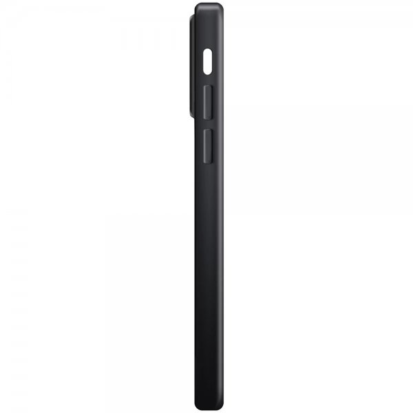 Xqisit iPhone 14 Deksel Silicone Case MagSafe Svart