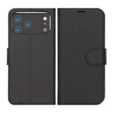 iPhone 17 Pro Max Etui med Kortlomme stativfunksjon Svart