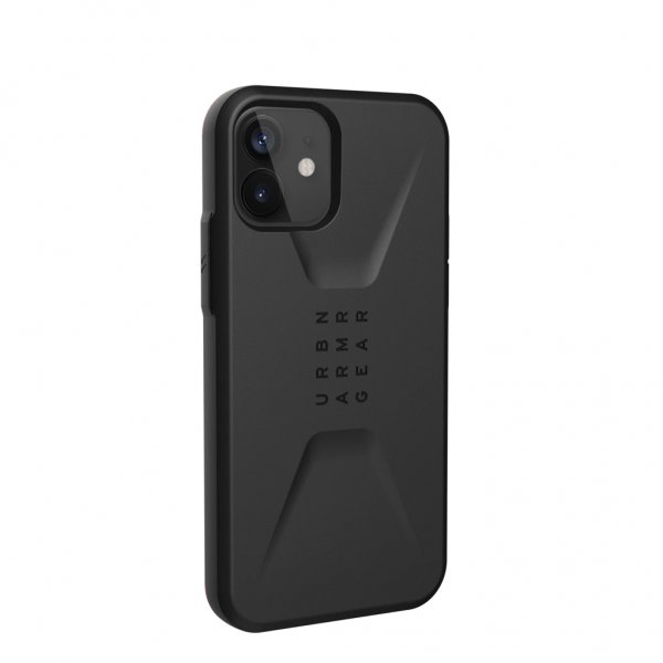 Urban Armor Gear (UAG) iPhone 12/iPhone 12 Pro Deksel Civilian Svart