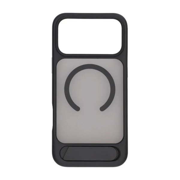 Rvelon iPhone 17 Pro Deksel med Stativ MagSafe Svart