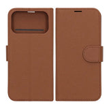 iPhone 17 Pro Max Etui med Kortlomme stativfunksjon Brun