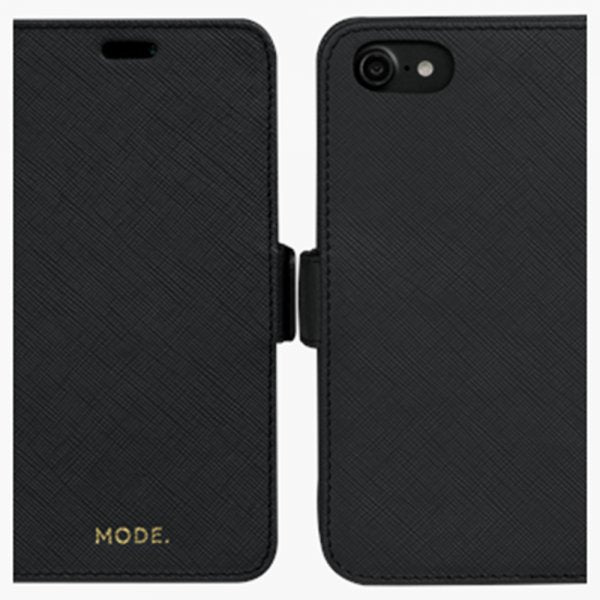 dbramante1928 iPhone 7/8/SE Etui New York Löstagbart Deksel Night Black