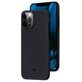 Pitaka iPhone 12 Pro Deksel Active Strap Svart/Grå Twill