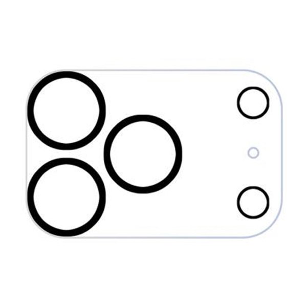 iPhone 17 Pro Kamerabeskytter i Herdet Glass