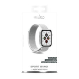 Puro Apple Watch 44/45/46mm/Apple Watch Ultra Armbånd Sport Band Ice White