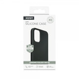 Xqisit Samsung Galaxy A14 Deksel Silicone Case Svart