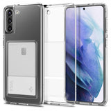 Spigen Samsung Galaxy S21 Plus Deksel Crystal Slot Crystal Clear