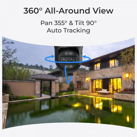 Reolink TrackMix PoE (P760) 4K utendørs kamera