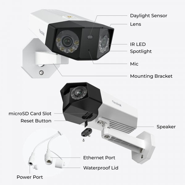 Reolink Duo 3 PoE Utendørs Kamera UHD