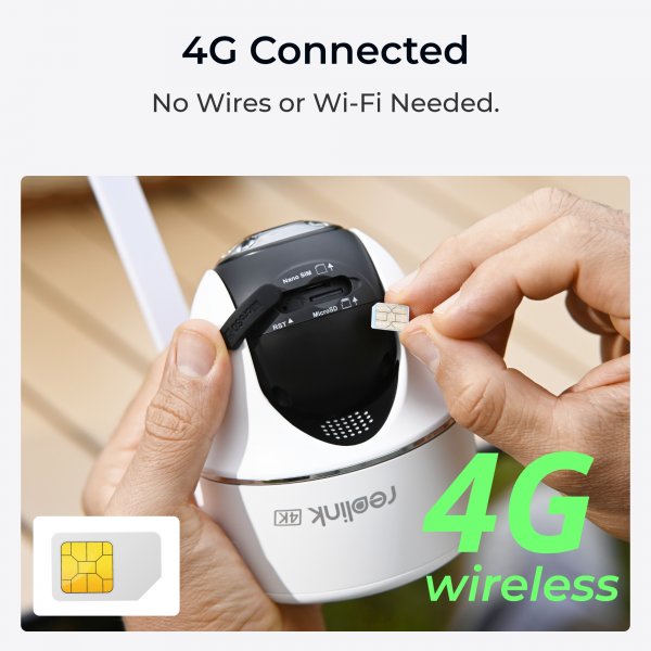 Reolink Go PT Ultra (G440) 4K utendørskamera med batteri