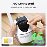Reolink Go PT Ultra (G440) 4K utendørskamera med batteri