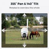 Reolink Go PT Plus (G430) Batterikamera for utendørsbruk