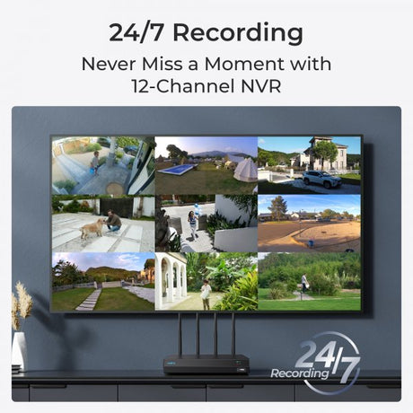 Reolink NVS12W (RLN12W) 12-kanals Wi-Fi 6 NVR