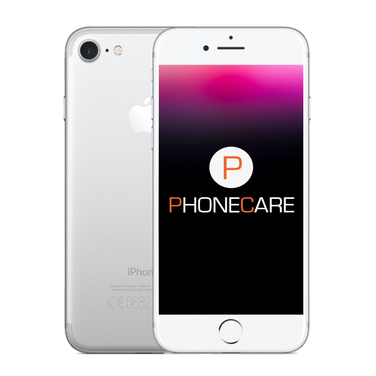 Brukt iPhone 7 128GB Sølv – Brukt stand