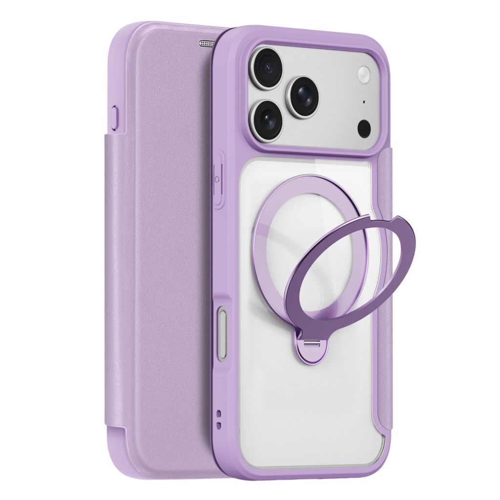 Dux Ducis iPhone 17 Pro Max/18 Pro Max Etui Skin X Pro Series Kickstand MagSafe Lilla