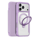 Dux Ducis iPhone 17 Pro Max/18 Pro Max Etui Skin X Pro Series Kickstand MagSafe Lilla