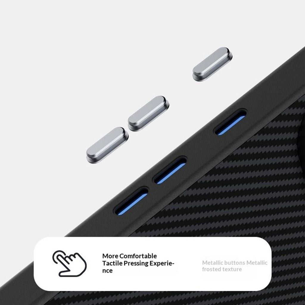 ABEEL Google Pixel 11 Deksel Kolfibertextur MagSafe Svart