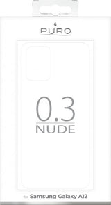 Puro Samsung Galaxy A12 Deksel Nude Transparent