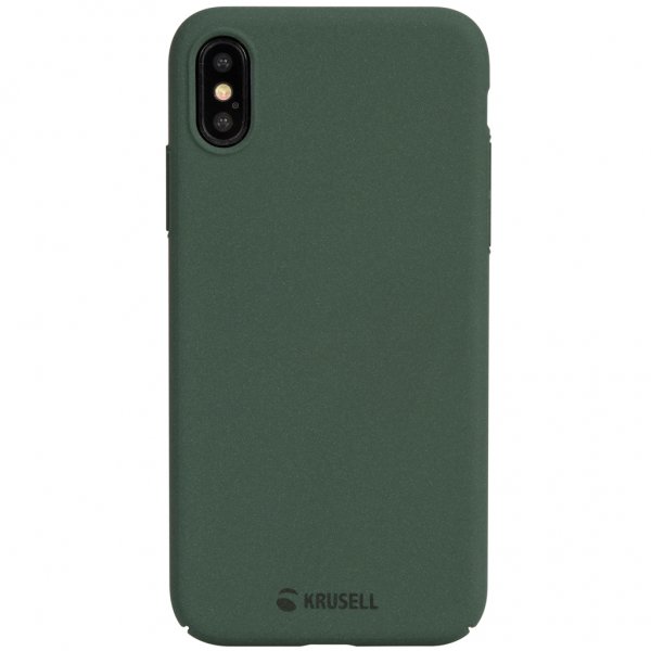 Krusell iPhone X/Xs Deksel Sandby Cover Moss