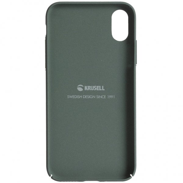 Krusell iPhone X/Xs Deksel Sandby Cover Moss