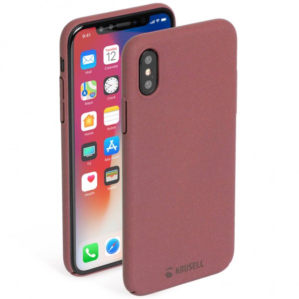 Krusell iPhone X/Xs Deksel Sandby Cover Rust