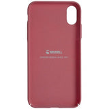 Krusell iPhone X/Xs Deksel Sandby Cover Rust