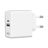 Xqisit Lader Travel Charger PD 65W USB-C & USB-A GaN Hvit