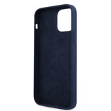 Guess iPhone 12 Pro Max Deksel Vintage Silicone Blå
