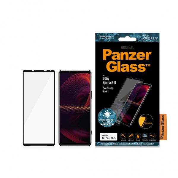 PanzerGlass Sony Xperia 5 III Skjermbeskytter CaseFriendly