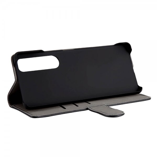 Gear Sony Xperia 1 III Etui med Kortlomme Svart