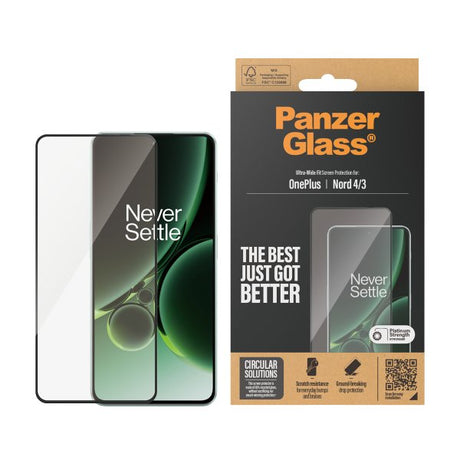 PanzerGlass OnePlus Nord 3/OnePlus Nord 4 Skjermbeskytter Ultra-Wide Fit