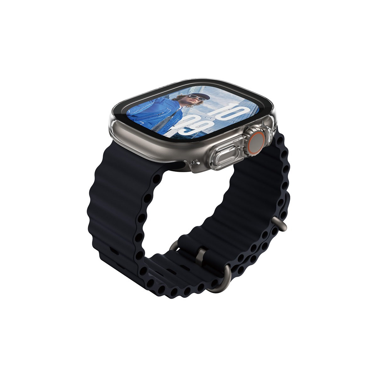 PanzerGlass Apple Watch Ultra 49mm Deksel med Skjermbeskytter Full Body Klar