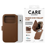 CARE by PanzerGlass iPhone 17 Pro/iPhone 18 Pro Etui Tango Wallet MagSafe Brun