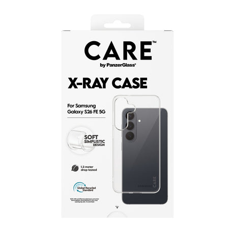 CARE by PanzerGlass Samsung Galaxy S26 FE Deksel X-Ray Klar