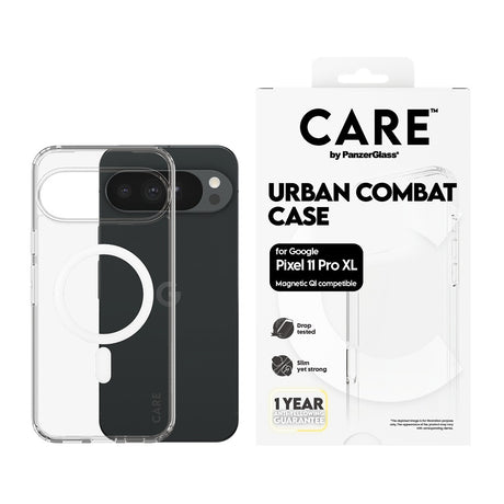 CARE by PanzerGlass Google Pixel 11/11 Pro Deksel Urban Combat MagSafe Klar