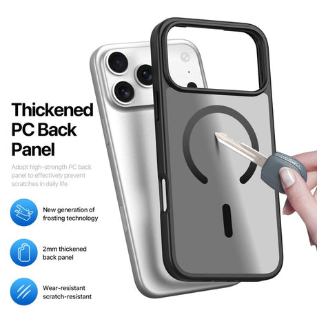 Dux Ducis iPhone 17 Pro/iPhone 18 Pro Deksel Yind Series MagSafe Svart