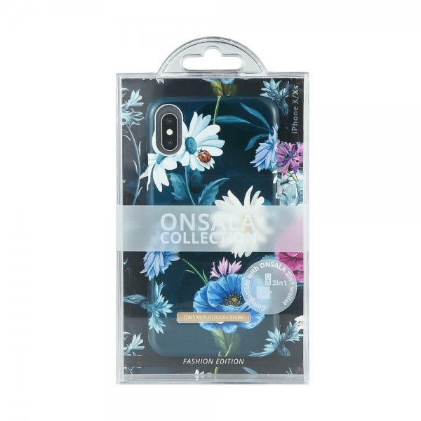 Onsala iPhone X/Xs Deksel Fashion Edition Poppy Chamomile