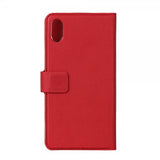 Onsala iPhone Xs Max Etui Fashion Edition Avtakbart Deksel Saffiano Rød
