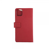 Onsala iPhone 11 Pro Max Etui Fashion Edition Avtakbart Deksel Saffiano Rød